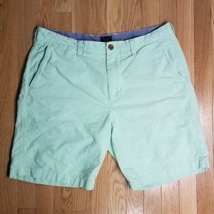 J. Crew 11" Club Short in Oxford Cloth - Green
